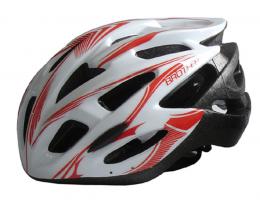ACRA CSH88XL bílá cyklistická helma velikost XL(60/62cm) 2015