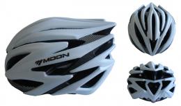 ACRA CSH98S-M støíbrná cyklistická helma velikost M (55-58 cm) 2018