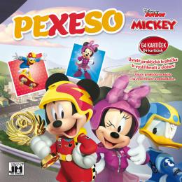 JIRI MODELS Pexeso v seitu Mickey Mouse s krabikou a omalovnkou - zvtit obrzek