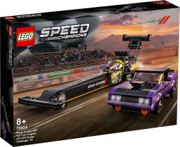 LEGO SPEED CHAMPIONS Mopar Dodge Dragster + Challenger 76904 STAVEBNICE - zvtit obrzek