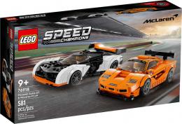 LEGO SPEED CHAMPIONS McLaren Solus GT a McLaren F1 LM 76918 STAVEBNICE - zvtit obrzek