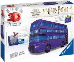 RAVENSBURGER Puzzle 3D Autobus Harry Potter stojnek na tuky 216 dlk - zvtit obrzek