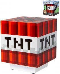 Svìtlo Minecraft TNT dekorativní lampa na baterie Svìtlo Zvuk
