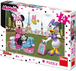 DINO Puzzle Disney Minnie v Pai 24 dlk 26x18cm skldaka v krabici - zvtit obrzek
