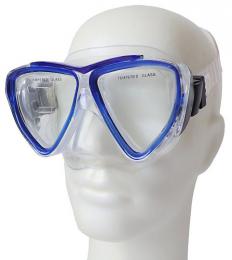 BROTHER Potápìèské brýle maska Coral Junior tvrzené sklo modré P59959