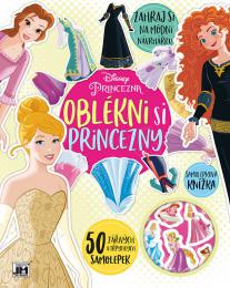 JIRI MODELS Oblékni si Princezny kreativní set se samolepkami Princess
