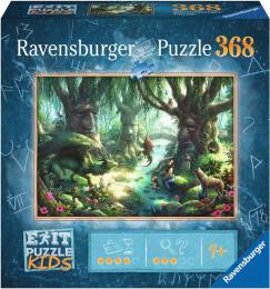RAVENSBURGER Kids Hra puzzle nikov Kouzeln les 368 dlk 70x50cm skldaka 2v1