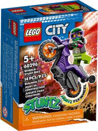 LEGO CITY Wheelie motorka 60296 STAVEBNICE - zvtit obrzek