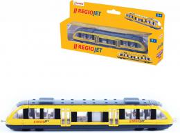 Vlak regionln lut model Regiojet 17cm kovov v krabice - zvtit obrzek
