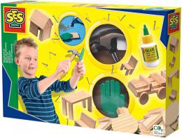 SES CREATIVE DØEVO Výroba døevìných hraèek kreativní set v krabici
