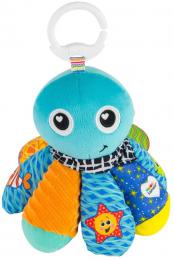 LAMAZE Chobotnik Sam baby textiln zvsn s klipem pro miminko - zvtit obrzek