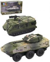 Tank kovov model zptn chod vojensk technika 3 druhy - zvtit obrzek