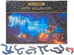 PUZZLE Happy Halloween Dov zahrada 75x50cm 468 dlk skldaka v krabici - zvtit obrzek