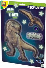 SES CREATIVE Explore Dinosaui s hvzdami nstnn dekorace ve tm svtc - zvtit obrzek
