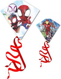 Drak ltajc Avengers / Spiderman s tsnmi plastov 2 druhy v sku - zvtit obrzek