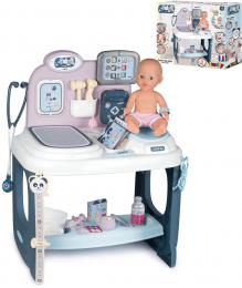 SMOBY Baby Care Centrum pediatrický dìtský set s panenkou na baterie Svìtlo Zvuk