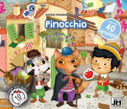 JIRI MODELS Povídej pohádku Pinocchio knížka samolepková
