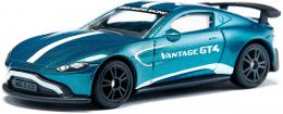 SIKU Auto zvodn Aston Martin Vantage GT4 sportovn kovov model 1577 - zvtit obrzek