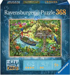 RAVENSBURGER Kids Hra puzzle nikov Dungle 368 dlk 70x50cm skldaka 2v1 - zvtit obrzek