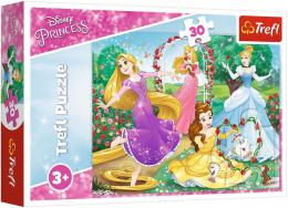 TREFL PUZZLE Disney Princezny skldaka 27x20cm 30 dlk - zvtit obrzek