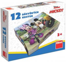 DINO DEVO Kubus Mickey Mouse obrzkov kostky 12ks *DEVN HRAKY* - zvtit obrzek