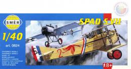 SMR Model letadlo Spad VII 1:40 (stavebnice letadla)