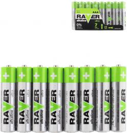 Baterie RAVER LR03/AAA Alkaline Ultra 1,5V set 8ks ve flii - zvtit obrzek