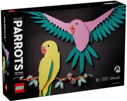 LEGO ART Kolekce zvat Papouci ara 31211 STAVEBNICE - zvtit obrzek