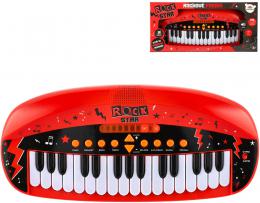 Pianko Rock Star dtsk keyboard 31klves na baterie REC Svtlo Zvuk - zvtit obrzek