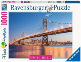 RAVENSBURGER Puzzle San Francisco most 1000 dlk 70x50cm skldaka - zvtit obrzek