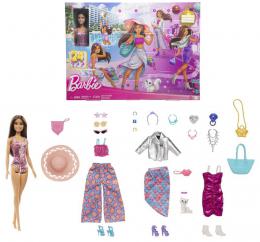 MATTEL BRB Adventn kalend mdn 2023 s panenkou Barbie