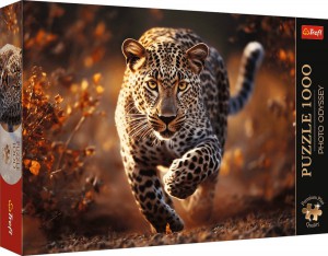 TREFL PUZZLE PREMIUM Photo Odyssey Divok� leopard 68x48cm 1000 d�lk�