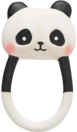 LANCO Medvdek Panda 10cm baby koustko prodn kauuk pro miminko - zvtit obrzek