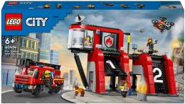 LEGO CITY Hasisk stanice s hasiskm vozem 60414 STAVEBNICE - zvtit obrzek