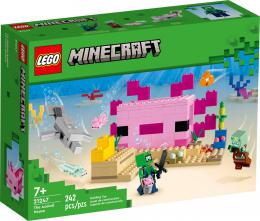 LEGO MINECRAFT Domeek axolotl 21247 STAVEBNICE - zvtit obrzek