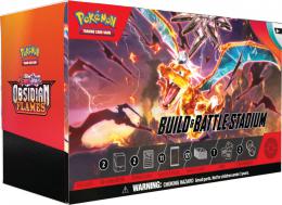 ADC Pokémon TCG SV03 Obsidian Flames Build and Battle Stadium velký herní set