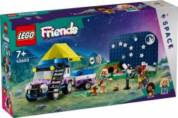 LEGO FRIENDS Auto karavan na pozorovn hvzd 42603 STAVEBNICE - zvtit obrzek