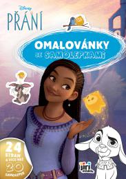 JIRI MODELS Omalovnky A4 se samolepkami Disney Pn - zvtit obrzek