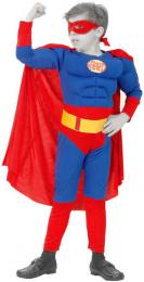 KARNEVAL aty SUPERMAN vel. M (120-130 cm) 5-9 let KOSTM - zvtit obrzek