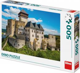 DINO Puzzle Trennsk hrad 47x33cm foto skldaka 500 dlk v krabici - zvtit obrzek