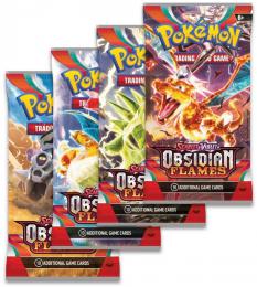ADC Hra Pokémon TCG SV03 Obsidian Flames booster set 10 karet v sáèku