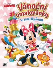 JIRI MODELS Vnon omalovnky Disney Minnie Mouse se samolepkami