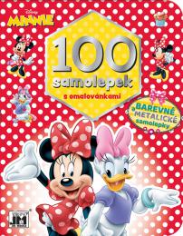 JIRI MODELS 100 samolepek s omalovnkami Disney Minnie Mouse