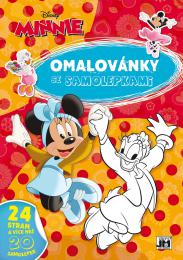JIRI MODELS Omalovnky A4 se samolepkami Disney Minnie Mouse