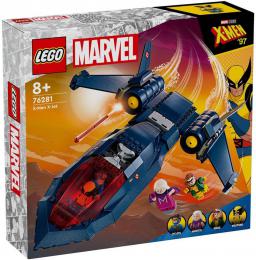 LEGO MARVEL Trysk X-Men X-Jet 76281 STAVEBNICE - zvtit obrzek