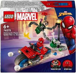 LEGO MARVEL Honièka na motorce: Spiderman vs. Doc Ock 76275 STAVEBNICE
