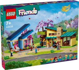LEGO FRIENDS Rodinn domy Ollyho a Paisley 42620 STAVEBNICE - zvtit obrzek