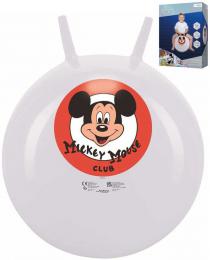 JOHN Hopsadlo bílé Disney Mickey Mouse skákací míè 50cm s úchyty v krabici