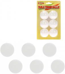 Mky na stoln tenis 2-Play ping pong set 6ks na kart plast - zvtit obrzek
