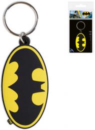 Klíèenka Batman logo 6cm pøívìsek na klíèe gumový